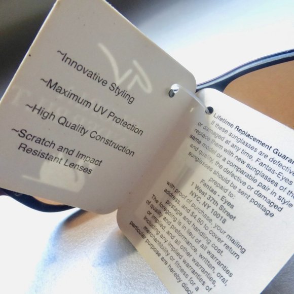 Gloria Vanderbilt Purple Metal Sunglasses Eyewear - Picture 6 of 16